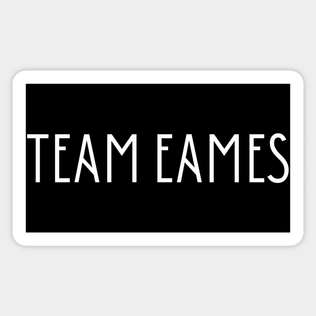 Team Eames Mid Century Modern Architect Sticker by A.P.